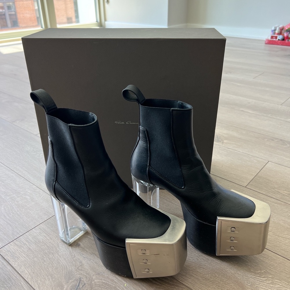 Rick Owens Fogachine Grilled Platforms